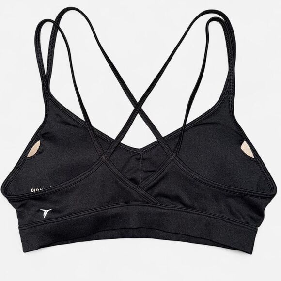 Old Navy Black Strappy Sports Bra - Picture 5 of 7